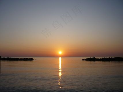 日出，意大利，Martinsicuro