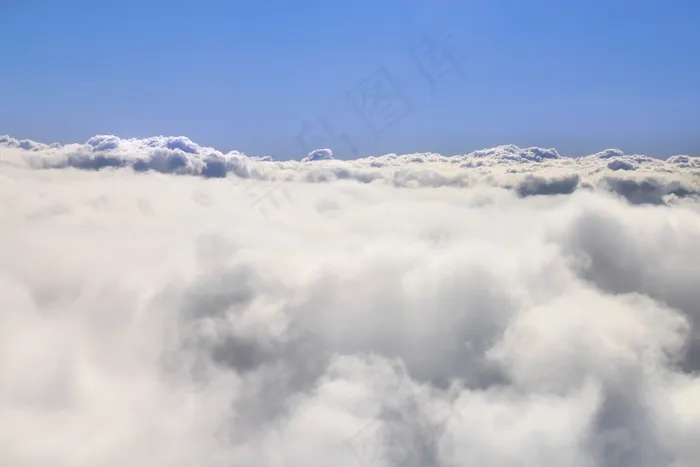 云，飞机，空气，飞行，飞机，天空，以上
