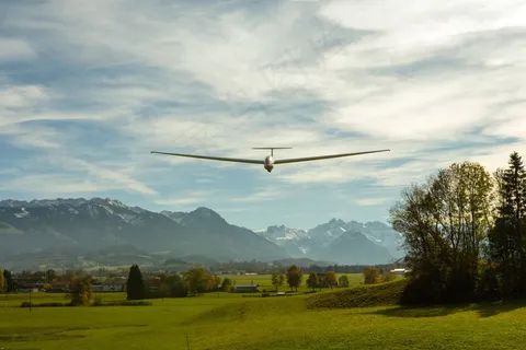 滑翔机，飞机，阿尔高，机翼，运动飞机，跨度