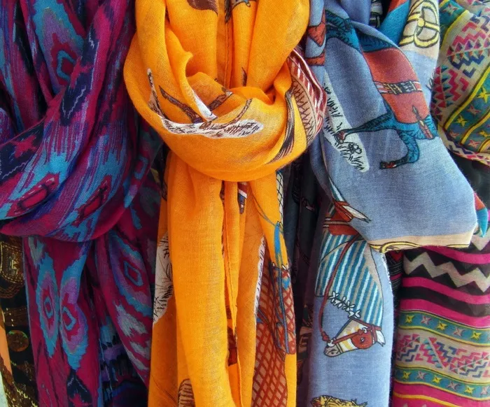 毛巾，多彩，颜色，结