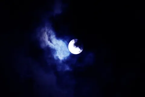 月亮,天空,夜,超级月亮,自然,蓝色,对比 月亮,天空,夜,超级月亮,自然,蓝色,对比