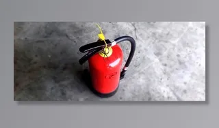 消防，灭火器，烟火，红色，工具