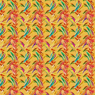 模式，无缝，花的，花，天堂鸟