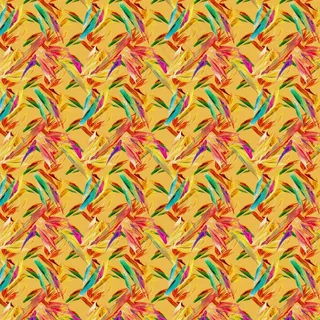 模式，无缝，花的，花，天堂鸟