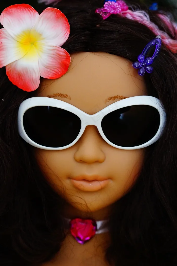 娃娃，假人展示，脸，Diva，头，太阳镜