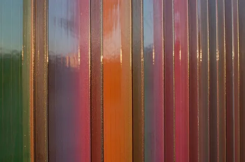 篱笆，抽象，颜色，背景，多彩