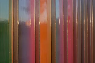 篱笆，抽象，颜色，背景，多彩