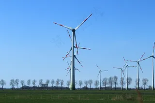 风力涡轮机，风能，风能，狄特马申