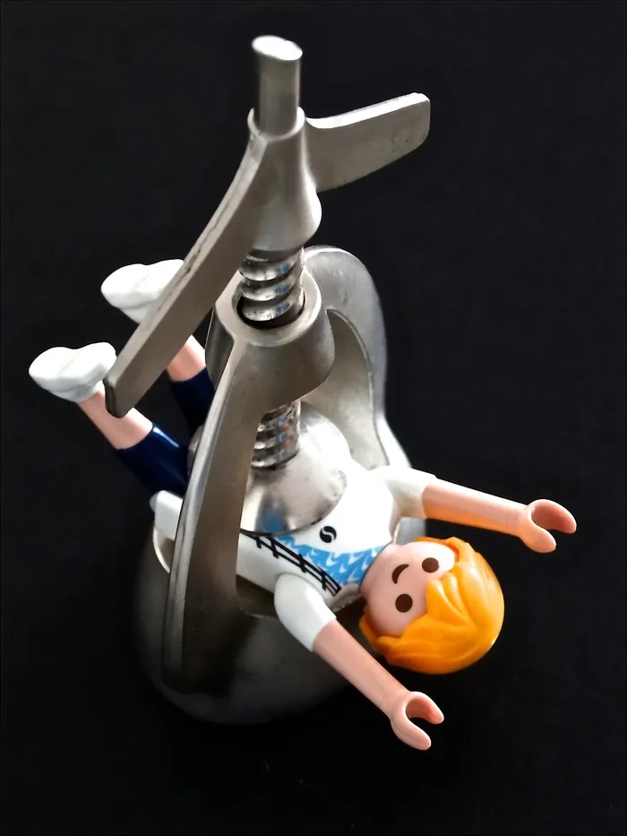 Playmobil，胡桃夹子，压力，压力机，压力