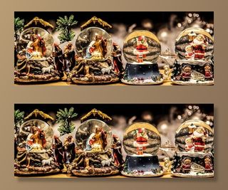 雪球，圣诞节，圣诞市场，球