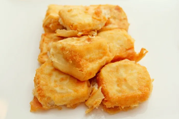 食物，油炸，豆腐