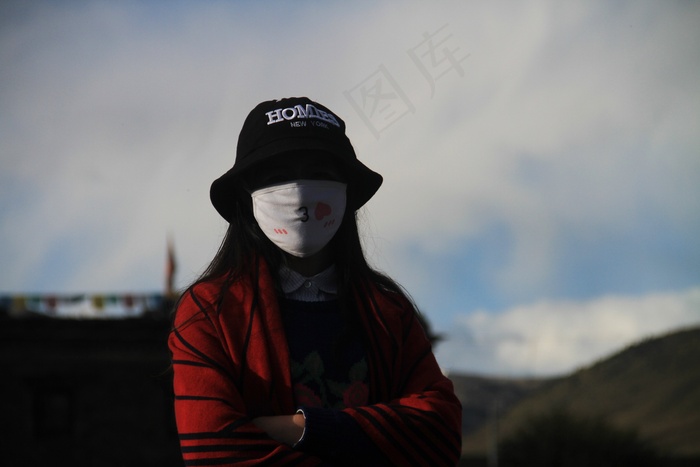 女人，面膜，Wassily Kandinsky，美女