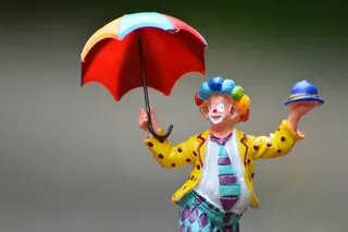 小丑，滑稽，屏幕，可爱，图，装饰，小丑