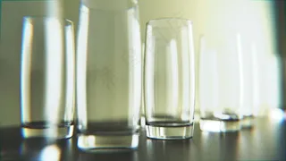 玻璃，现代，闪亮，透明，反射，年份