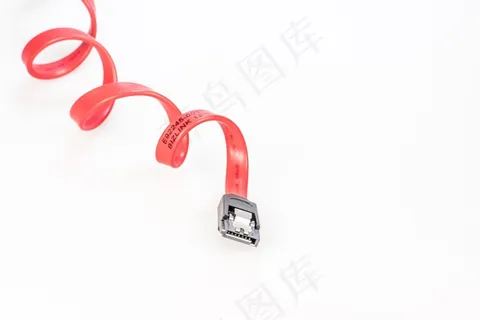 电缆，Sata，S-Ata，剪出，计算机，红色，连接