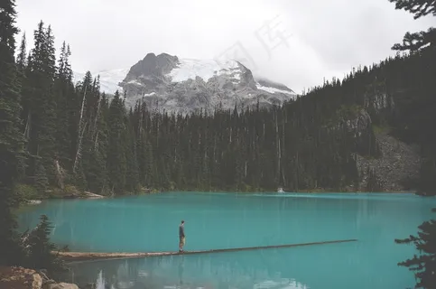 高山,湖,绿松石,水,人,常设 高山,湖,绿松石,水,人,常设