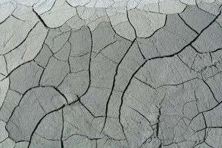 干旱，土壤，泥土，粘土，地面开裂