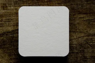 啤酒杯垫，空白，饮料，表，纸，纸浆板