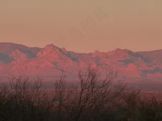 加利福尼亚州，夕阳，山脉，黄昏，日落