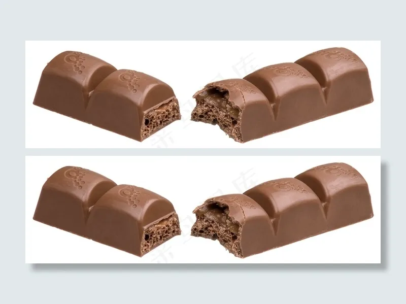 航空焦糖分裂，雀巢，糖果棒，巧克力，食品