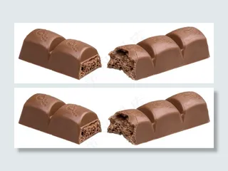 航空焦糖分裂，雀巢，糖果棒，巧克力，食品