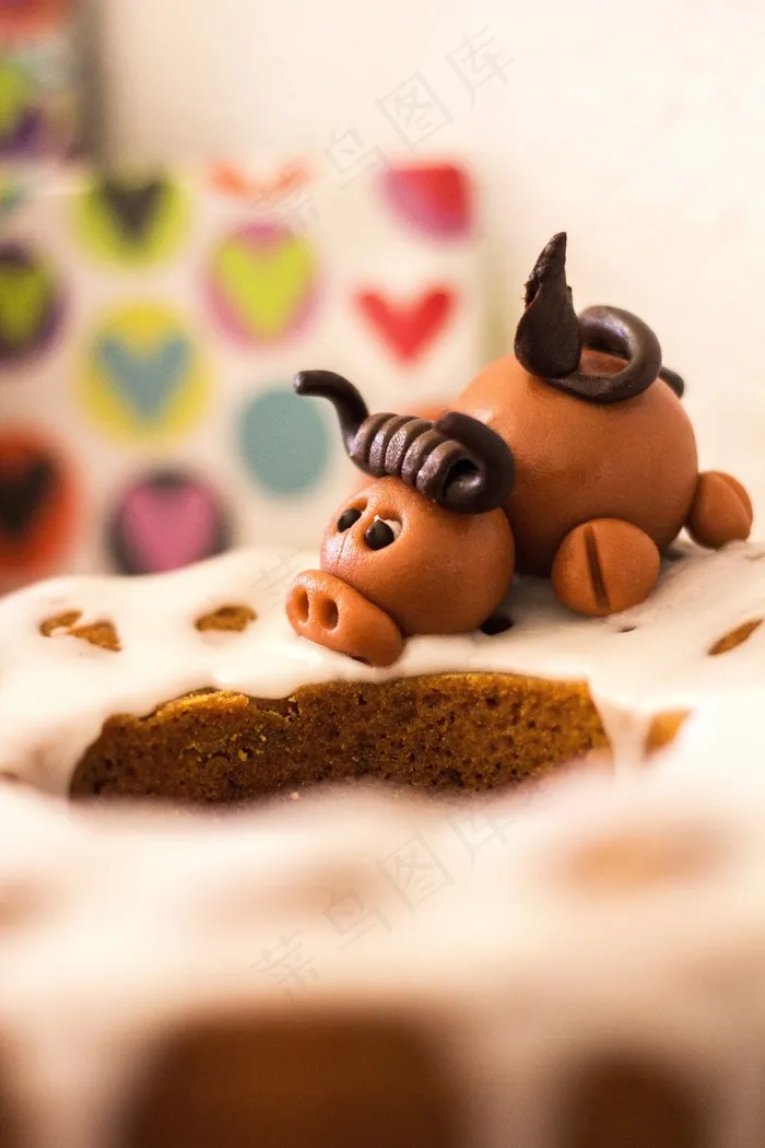 生日，蛋糕，黄道十二宫金牛座，小杏仁饼，节日