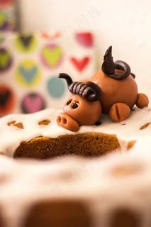 生日，蛋糕，黄道十二宫金牛座，小杏仁饼，节日