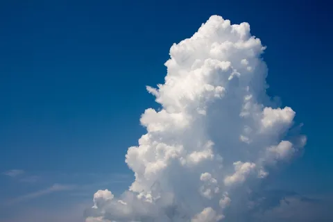 云，大海，夏天，天空，蓝色，假期，太阳，假期