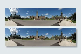 全景图，议会，渥太华，加拿大，体系结构