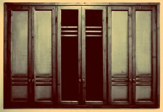 窗口，老，木，房子，建筑，酿酒，玻璃