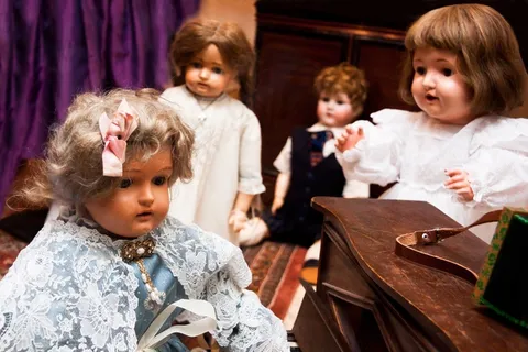 娃娃，女孩，男孩，播放，玩具，脸，眼睛，肖像，老