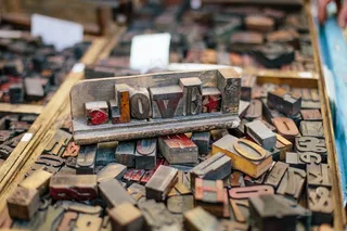 木版，木块，木类型，打印，类型，年份