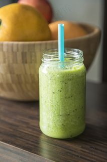 冰沙，水果，混合，玻璃，饮料，食品，果汁