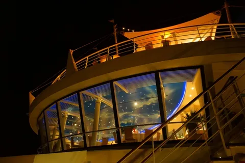 巡航,夜,星空,夜空,灯光,甲板 巡航,夜,星空,夜空,灯光,甲板
