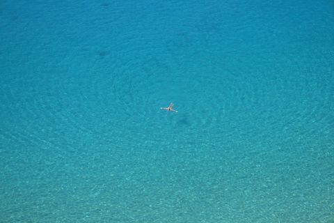 水，蓝色，人，游泳，池，涟漪，清除