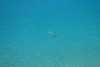 水，蓝色，人，游泳，池，涟漪，清除