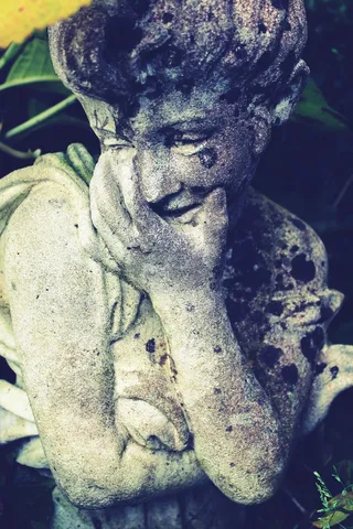 石像，无花果，雕像，女人，脸，艺术，雕塑