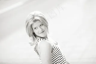 模型，摄影，路易丝，威尔玛，国际，年轻