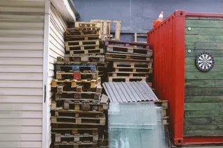 橇，胡同，飞镖，木制，户外，多彩