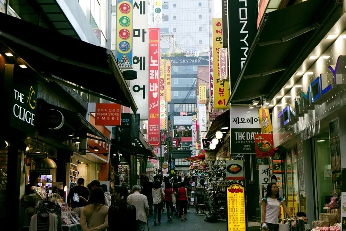 南大门，市场，明洞，首尔，韩国，南