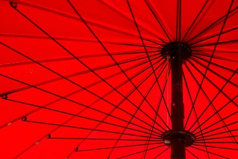 阳伞，太阳，假期，雨伞