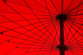 阳伞，太阳，假期，雨伞