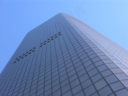 建筑，蓝天，现代，高层，摩天大楼