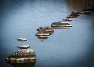 石头，海，海洋，水，海岸
