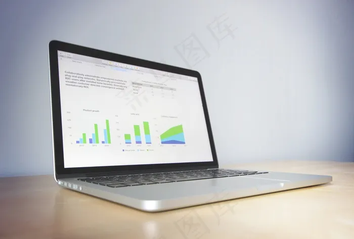 Macbook，笔记本电脑，业务，工作，计算机，图表
