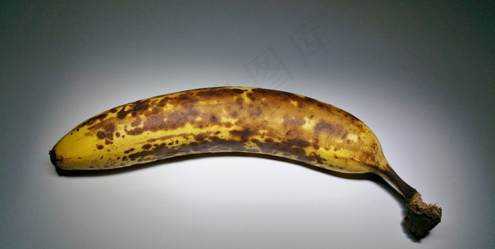 香蕉，水果，成熟，布朗，水果