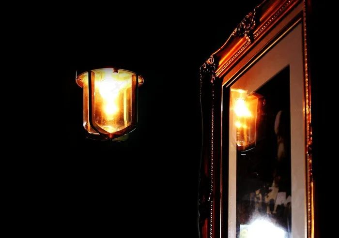 光，灯，图片，黑暗，黑色，设计，室内