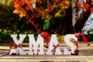 圣诞节，节日，来临，刻字，沉思