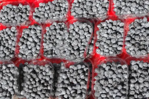 蓝莓，市场，美味