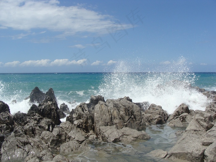 一部分，自然，大海，海滩